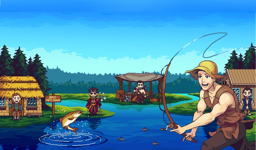 Nice Day for Fishing Mobile Game